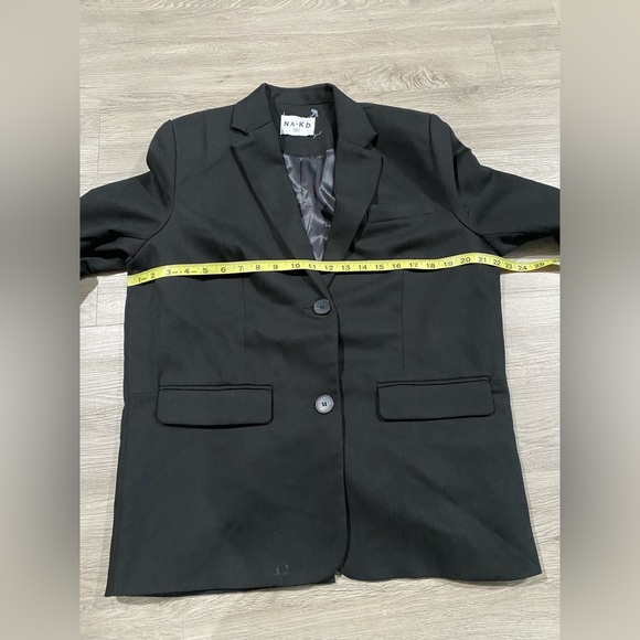 Na-kd Boyfriend Oversized Black Women's Blazer - Picture 5 of 7